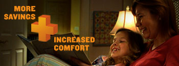Save up to $1,580 on a Carrier high-efficiency furnace and AC package